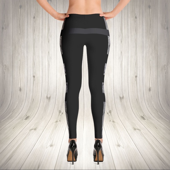 MKC Feathered Leggings - Picture 3 of 4